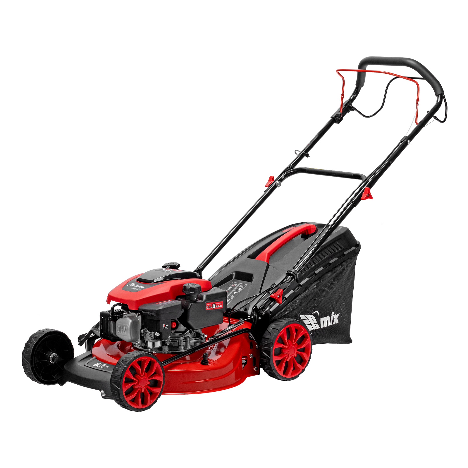 Газонокосилка бензиновая GLM-460-SP, 150 см3, 46см, привод, 50л  MTX (58832)