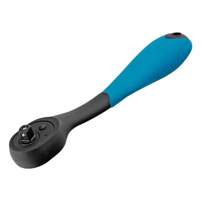 Ключ-трещотка 1/4", CrV, 72 зуба, с быстрым сбросом Gross (14086)