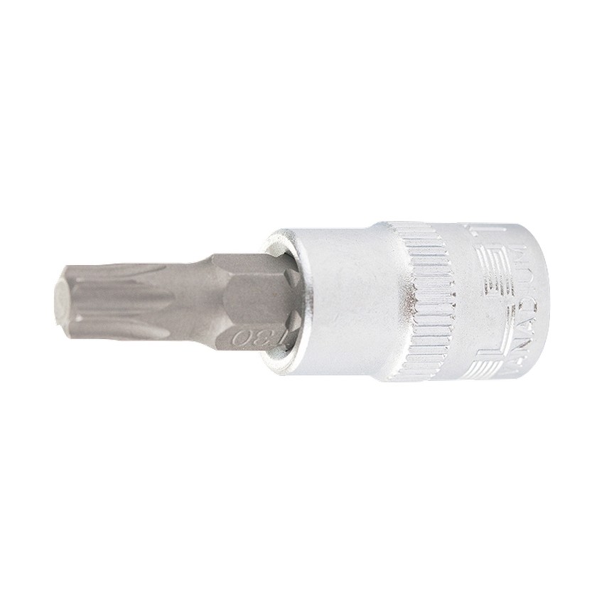Головка с битой вставкой SL7, квадрат 1/4, CrV Stels (13809)