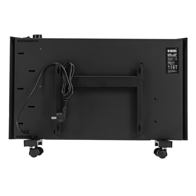 Конвектор электрический XCE-1500 B, 230 В, 1500 Вт, X-образный нагреватель Denzel (98128)