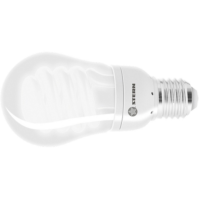 Лампа компактная люминесцентная, колба, 11 W, 2700K, E27, 8000ч Stern (90965)