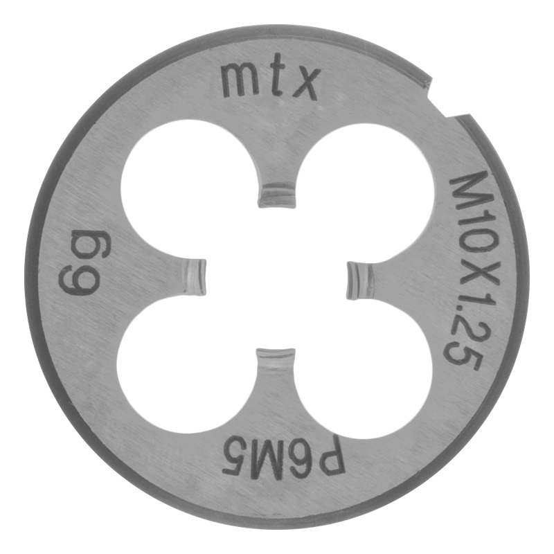 Плашка М10 х 1.25 мм, Р6М5 MTX (770919)