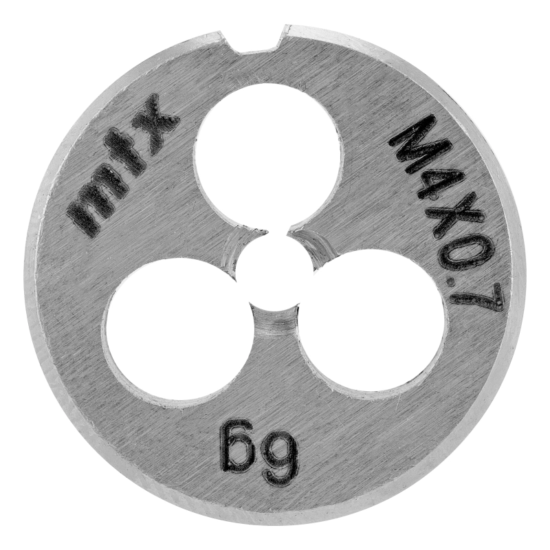 Плашка М4 х 0.7 мм, Р6М5 MTX (770719)