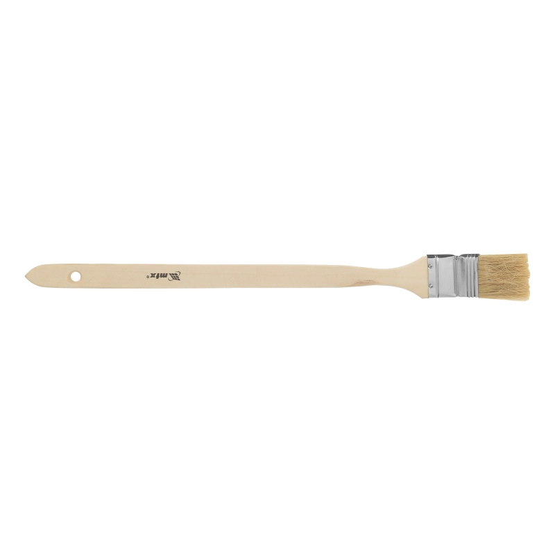 Кисть радиаторная 1.5", натуральная щетина, деревянная ручка MTX (83843)